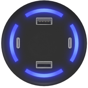 PF SCX.design H11 light-up logo smart home charger