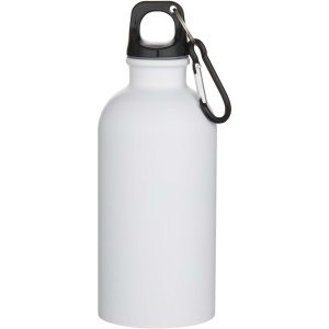 PF Sticlă de apă Oregon 400 ml, din oțel inoxidabil reciclat, cu perete simplu, mată RCS, cu carabină