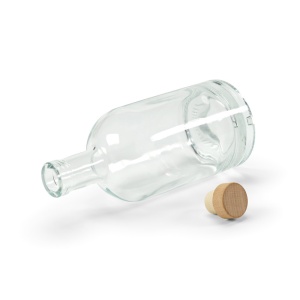 Piave Glass Bottle 800ml. Wooden lid - Img 3