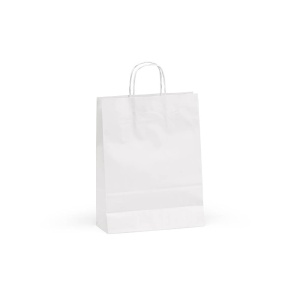 Pungă Etna M albă FSC® Kraft. 90 g/m². Fabricată în Portugalia. - Img 1
