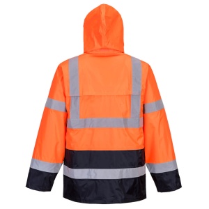 PW Hi-Vis Contrast Classic Rain Jacket - Img 4