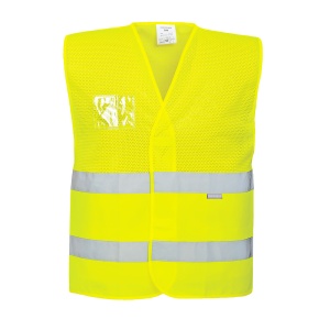 PW Vesta Half Mesh Hi-Vis - Img 2