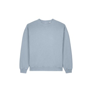 Radder 2.0 Vintage - Hanoracul unisex, vopsit, cu guler rotund, supradimensionat 380 g/m²