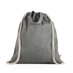 RISSANI. Drawstring bag with recycled cotton (70%) and polyester (30% rPET) (140 g/m²) - Img 3