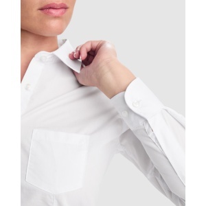 RO CĂMAȘĂ CU MÂNECĂ LUNGĂ SOFIA WOMAN - 65% poliester / 35% bumbac, poplin, 130 g/m². - Img 5