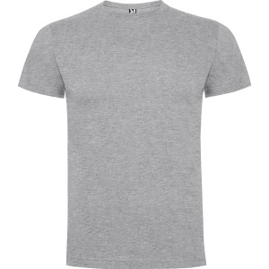 RO DOGO PREMIUM - 100% cotton, single jersey, 165 gsm. Heather grey 58: 85% cotton / 15% viscose. - Img 1