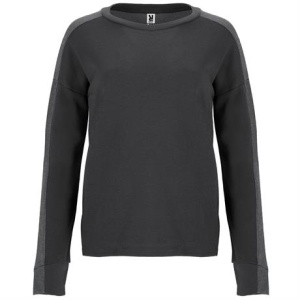 RO ETNA - 60% cotton / 40% polyester, non-brushed fleece, 300 gsm.Heather grey colour (58): 85% cotton / 15% viscose.