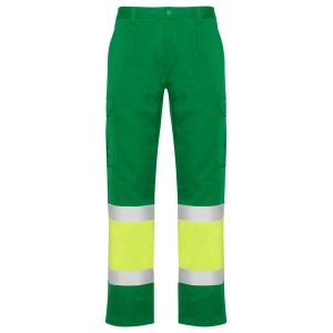 RO PANTALONI DE VARĂ CU VIZIBILITATE RIDICATĂ NAOS - 80% poliester / 20% bumbac, serj de 200 g/m². - Img 3