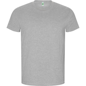RO TRICOU GOLDEN - 100% bumab organic piptănat, punct neted. Colorat: 160 g/m². Alb: 170 g/m².Culoarea gri melanj 58: 85% bumbac organic / 15% vâscoză - Img 7