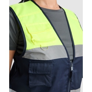 RO VESTĂ CU VIZIBILITATE RIDICATĂ BETA - Material principal: 65% poliester / 35% bumbac, serj de 200g/m²Material HV: 50% poliester / 50% bumbac, serj de 250 g/m² - Img 5