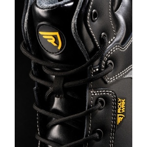 RO WORKWEAR SHOES IRON - Leather coating and mesh fabric