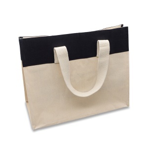 Royal ALINEA cotton bag with pocket