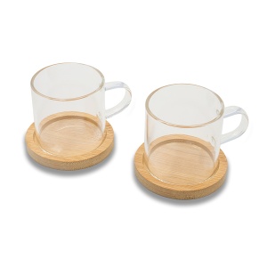 Royal Set LIBERIKA de 2 căni de sticlă