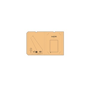 AO Caiet Wilde A5 cu copertă cartonată din RPU, 80 g/m², FSC, 196 pagini