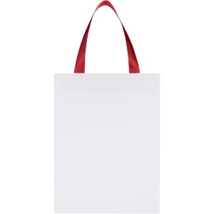 Smartfold 230 g/m2 paper bag with ribbon handles and gloss lamination - 24 x 10 x 32 cm - Img 7