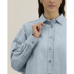 ST/ST Stella Ember - The women's denim overshirt - Oversized | Women 440 g/m² - Img 5