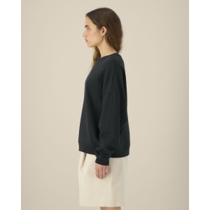 ST/ST Stella Lianna - Hanorac cu guler rotund pentru femei din bumbac-TENCEL™ Modal 320 g/m² - Img 6