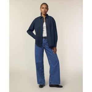 ST/ST Stella Styler Shirt - The women's relaxed poplin shirt - Relaxed Fit | Women 130 g/m² - Img 13