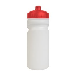 Sticlă sport din plastic cu capac colorat (500 ml) - Img 1