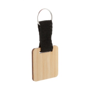 Stropp - bamboo keyring, rectangle - Img 2
