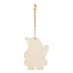 TOP™ Cadou / pandantiv brad WOODEN SNOWI