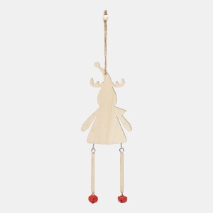 TOP™ Cadou / pandantiv brad WOODEN SNOWI
