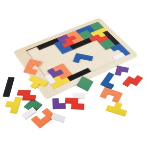 TOP™ Puzzle din lemn BRAIN TWISTER