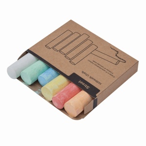 TOP STREET - 6 pieces of coloured chalk