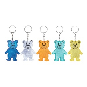 TOP TEDDY - Breloc reflectorizant cu ursuleț de pluș - Img 8