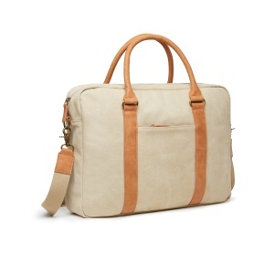 VINGA Bosler RCS recycled canvas computer bag - Img 6