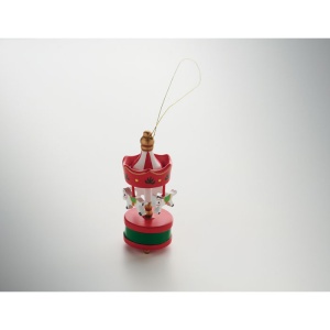 WHIRL Wooden carousel ornament - Img 4