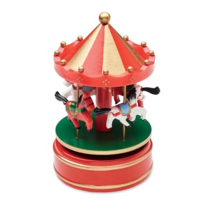 WHIRLY Mini carousel music box