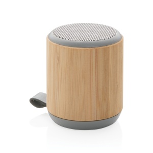 XD™ Bamboo and fabric 3W wireless speaker