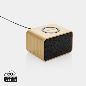 XD™ RCS Rplastic 3W speaker with bamboo 5W wireless