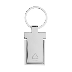 XD™ RSC recycled zinc alloy phone stand keychain