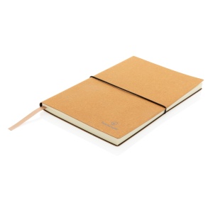 XD™ A5 recycled leather notebook
