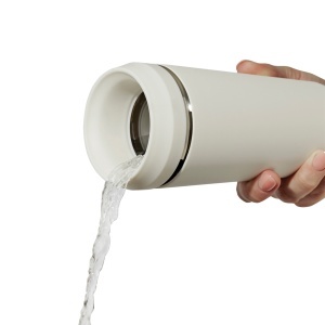 XD™ Cană termoizolantă Topl din oțel reciclat cu capac 360° brevetat – 354 ml - Img 16