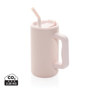 XD™ Cube RCS certified recycled steel mug 800ml