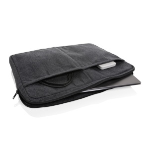 XD™ Laluka AWARE™ recycled cotton 15.6 inch laptop sleeve