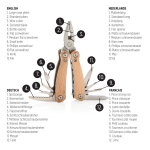 XD™ Multitool mini lemn - Img 4