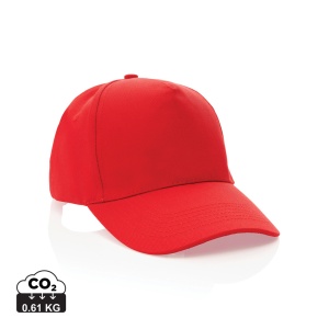 XD™ Impact 5panel 280gr Recycled cotton cap with AWARE™ tracer