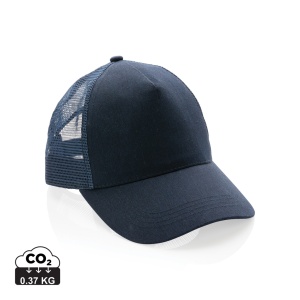 XD™ Impact AWARE™ Brushed rcotton 5 panel trucker cap 190gr