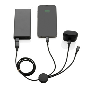 XD™ Terra RCS recycled aluminium 120cm 6in1 cable - Img 5