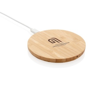 XD Bamboo 5W round wireless charger
