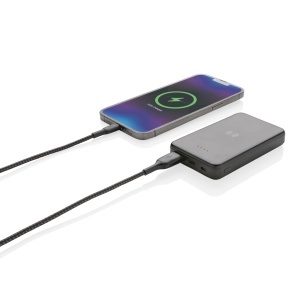 XD Baterie externă wireless RCS din plastic reciclat, 5.000 mAh, 5W - Img 3