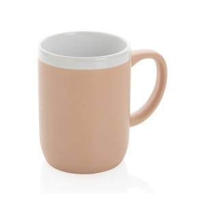 XD Ceramic mug with white rim 300ml - Img 14