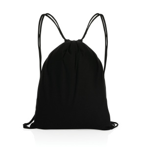 XD Impact AWARE™ recycled cotton drawstring backpack 145g - Img 5