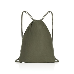 XD Impact AWARE™ recycled cotton drawstring backpack 145g - Img 14