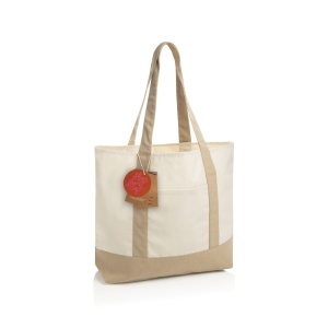XD SHOP LOCAL AWARE™ recycled cotton 350gsm Tote bag