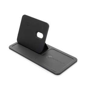 XD Swiss Peak 3 in 1 RCS recycled PU wireless charger desk tray